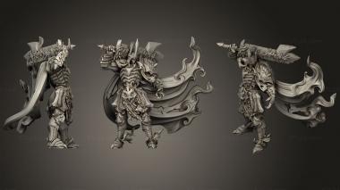 Military figurines King 3d model